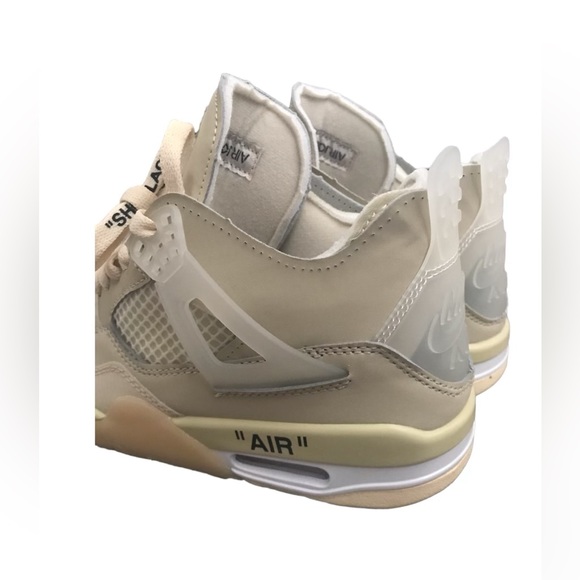 Air Jordan 4 Retro Sail Sneakers - Picture 5 of 14